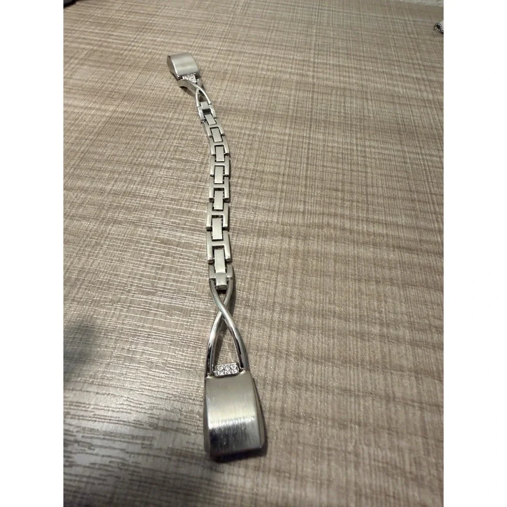 Fitbit Aria Alta & Alta HR Wristband, Silver-tone Dressy Watch Replacement Band